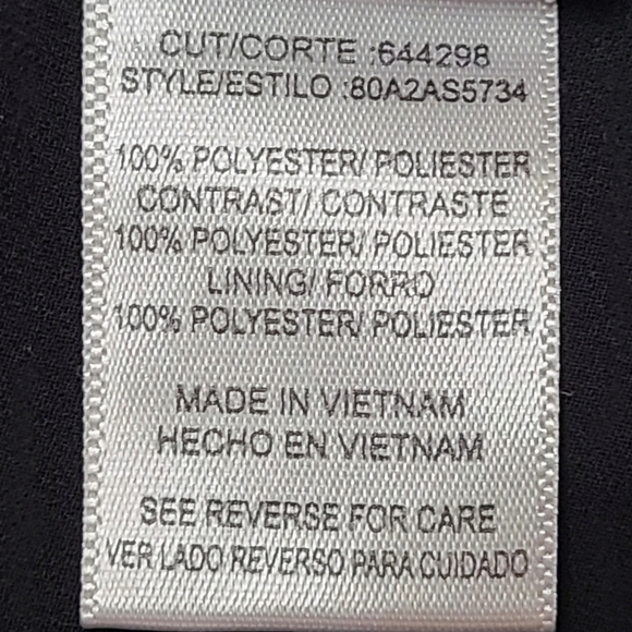 Halo size L black/white top - Picture 9 of 9